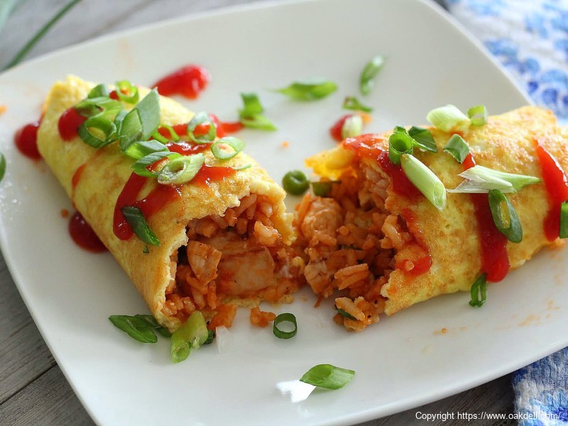 Omelet Pizza