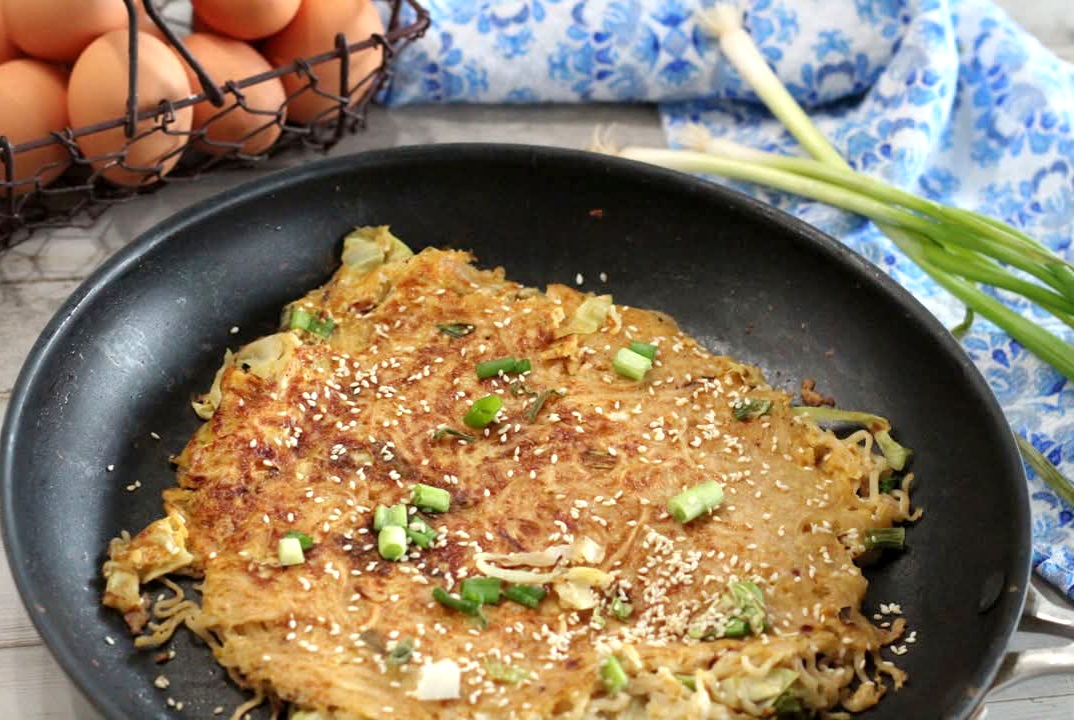 Ramen Noodle Omelet: Ramelette