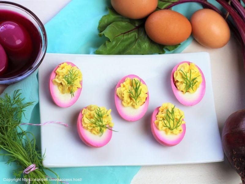 Pickled Deviled Eggs