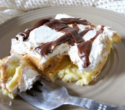 Chocolate Pumpkin Eclair Dessert