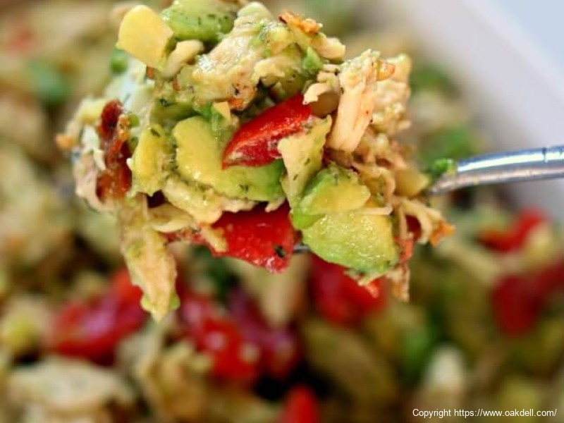 Instant Pot Egg, Chicken &amp; Avocado Salad