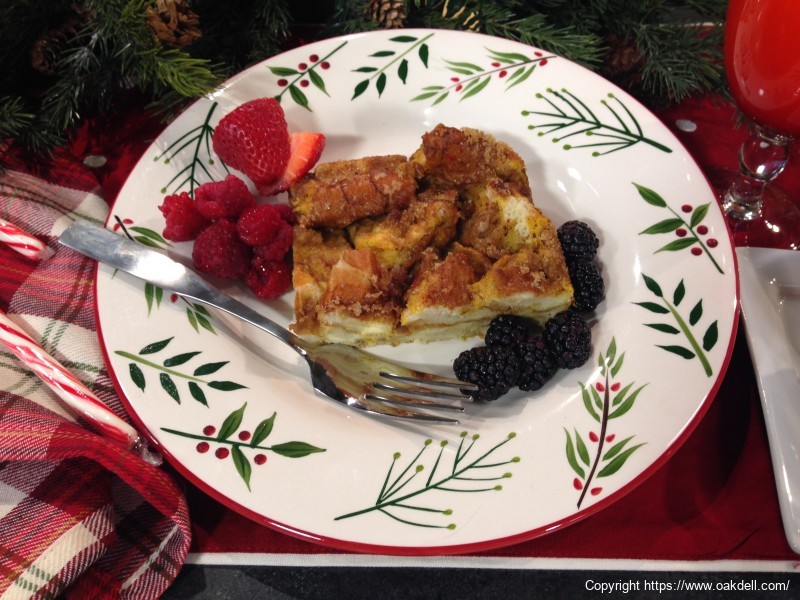 Christmas Morning French Toast Casserole