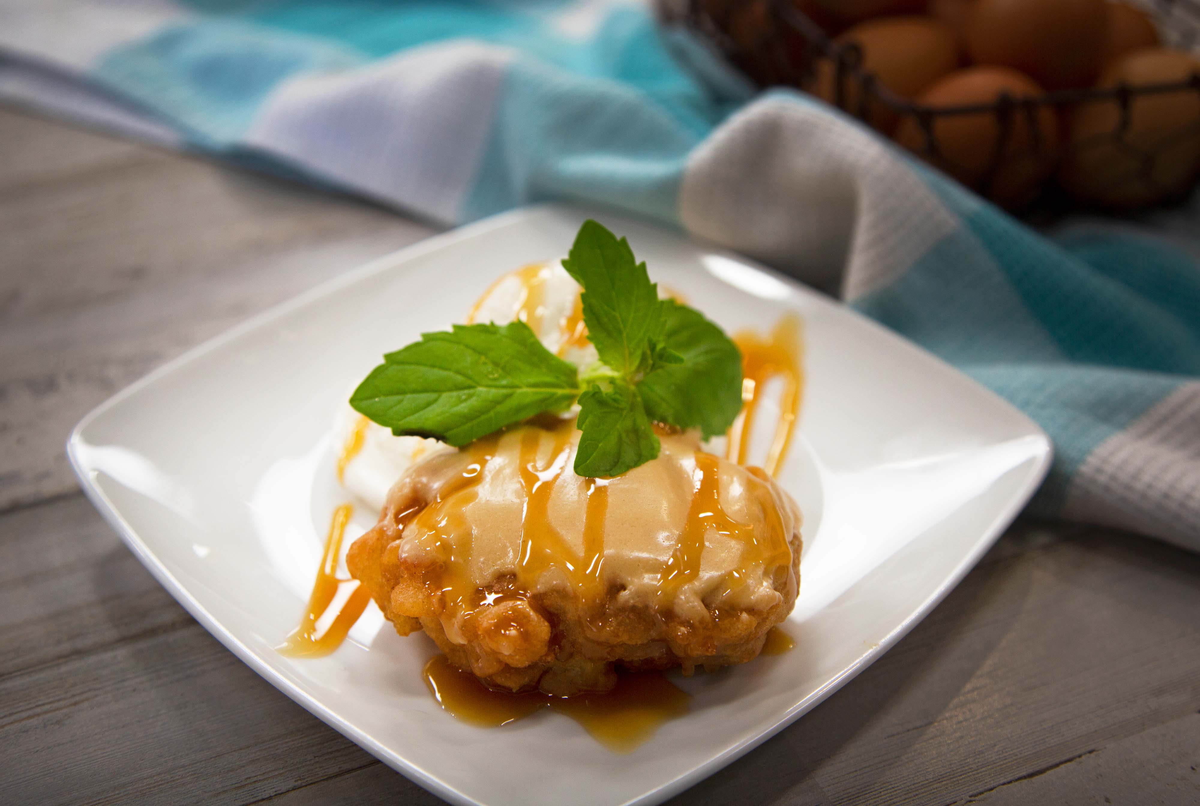 Caramel Apple Fritters