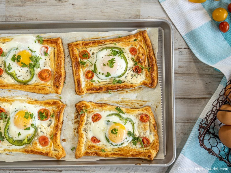 Lucky Clover Egg Galettes
