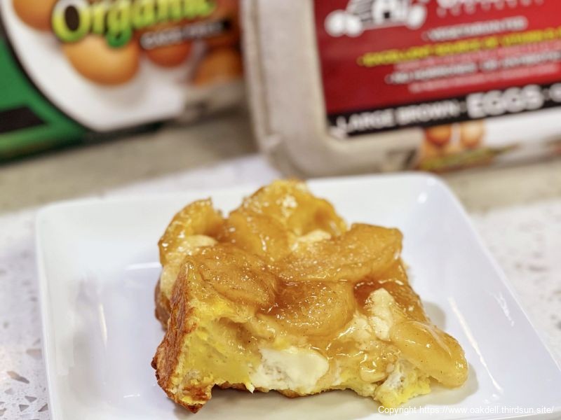 Apple French Toast Stratta