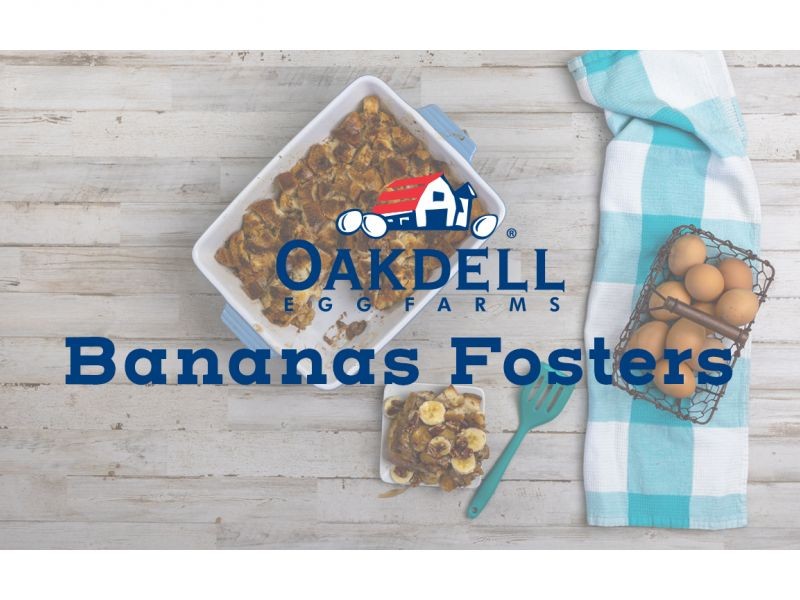 Bananas Foster French Toast Casserole