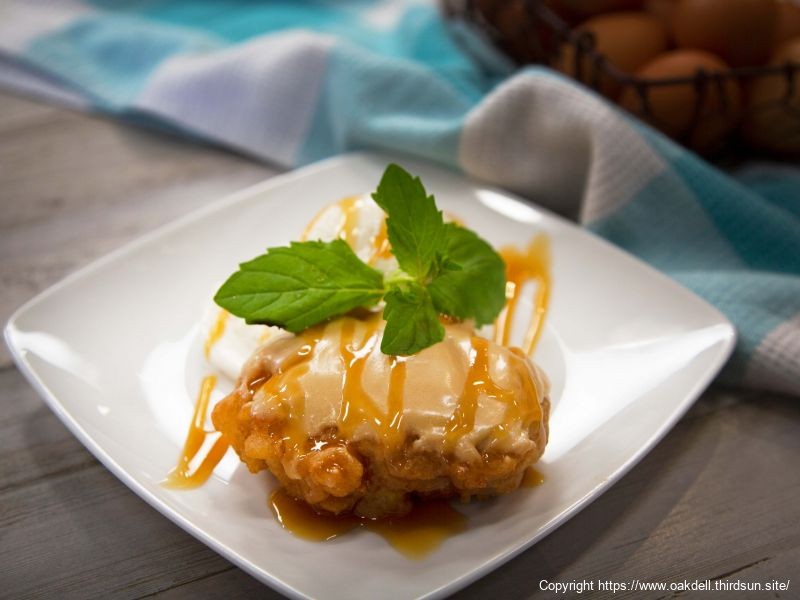 Caramel Apple Fritters