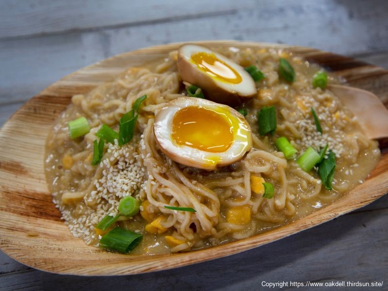 Ramen With Marinated Eggs