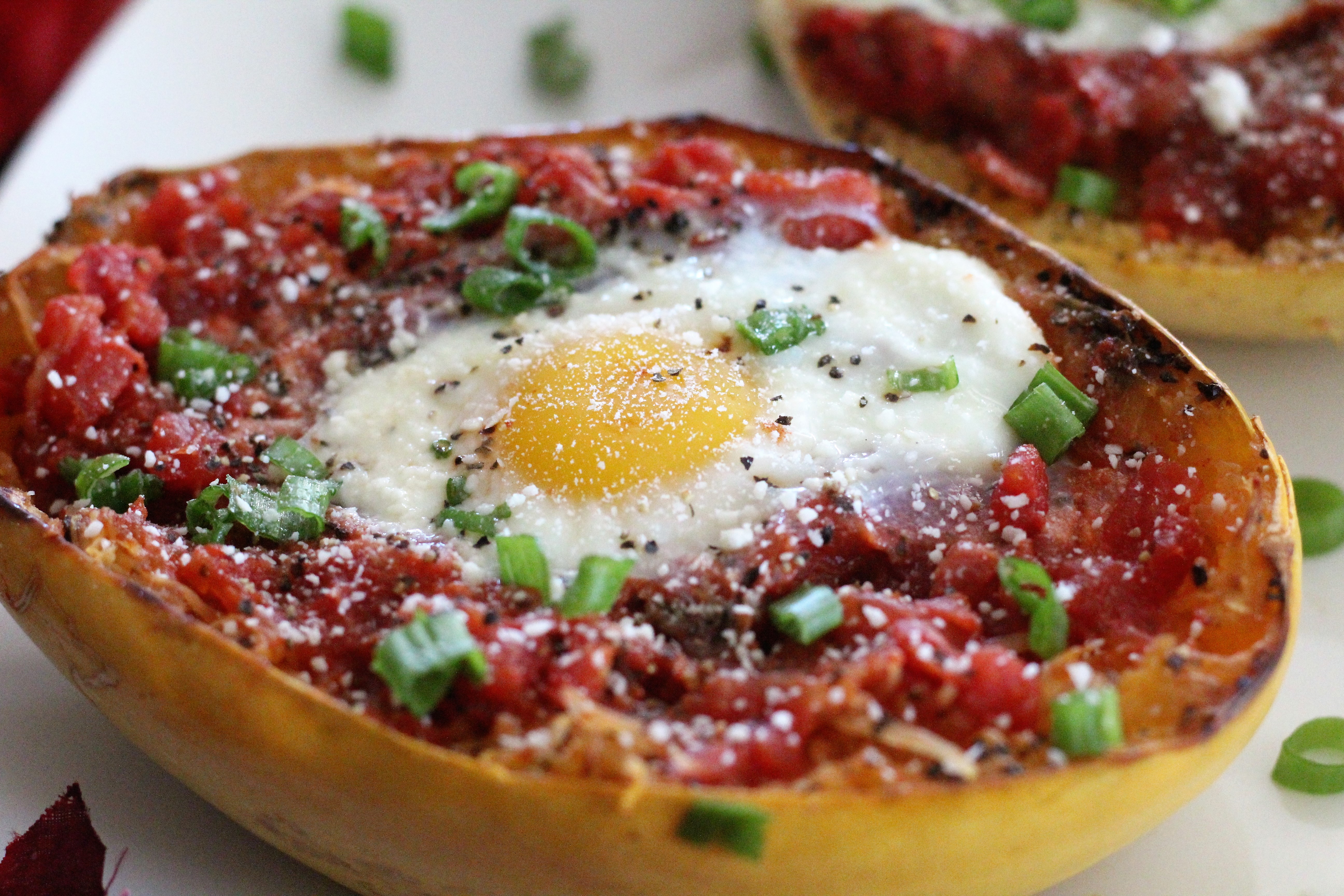Chipotle Egg Spaghetti Squash