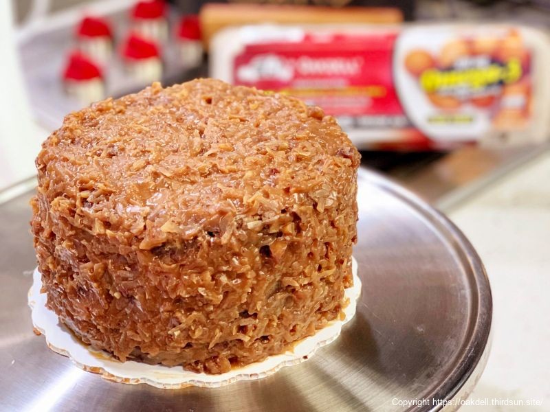 Buttermilk German Chocolate Cake