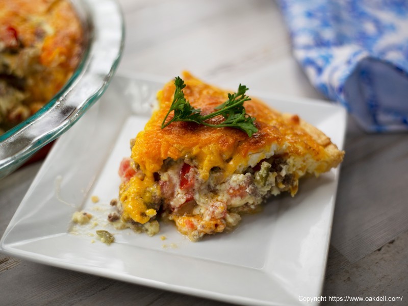 Cheeseburger Quiche
