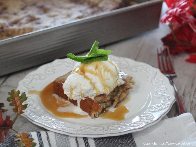 Caramelized Apple Banana Brownies