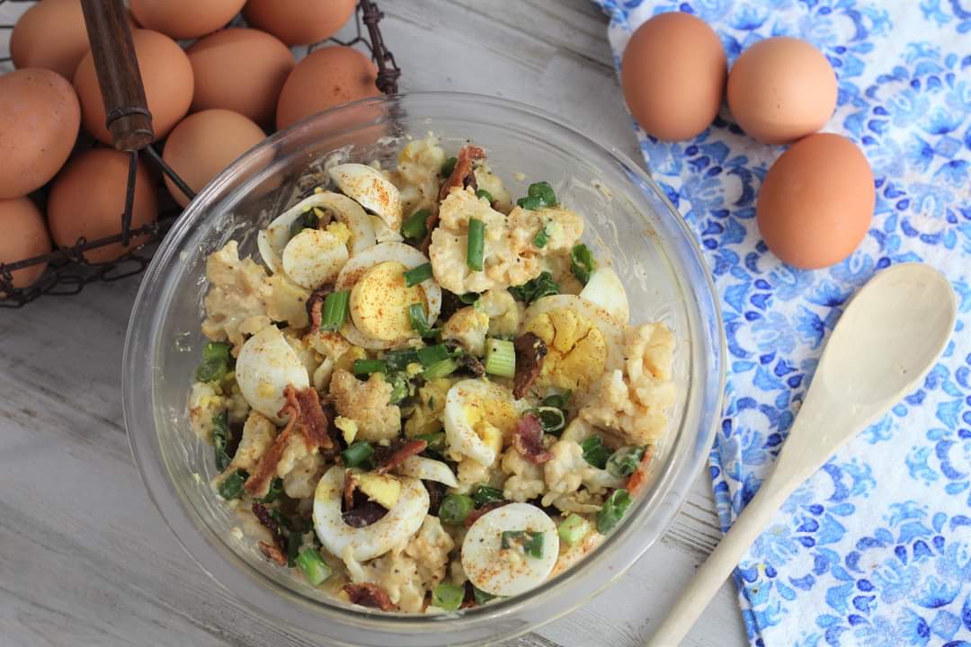 Cauliflower Egg Salad
