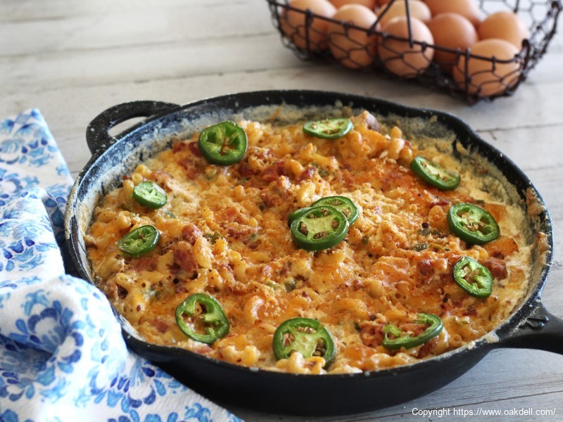 Jalapeno Popper Mac and Cheese