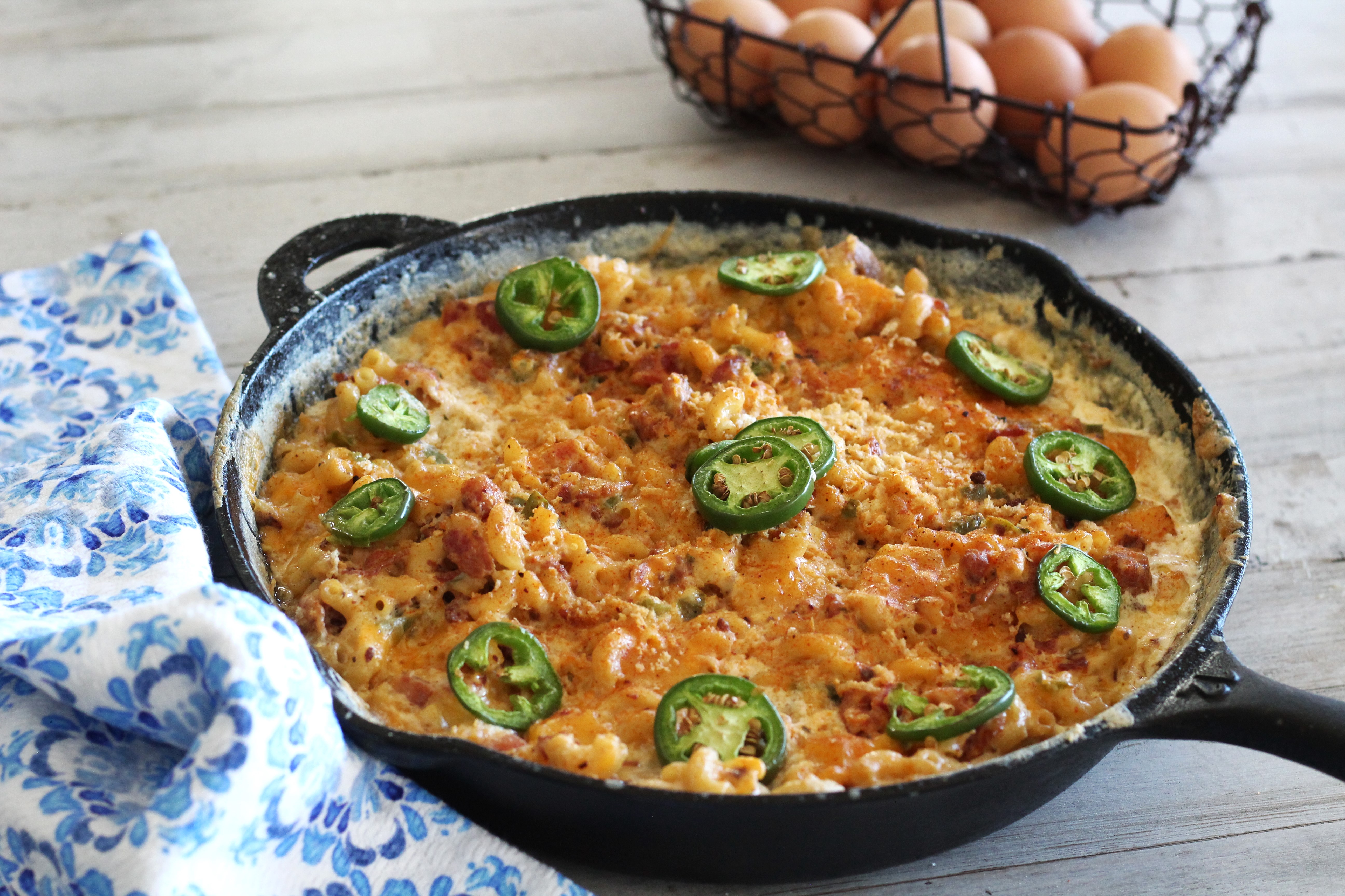 Jalapeno Popper Mac and Cheese