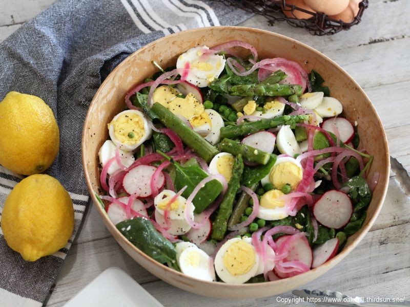 Lemon Asparagus Salad
