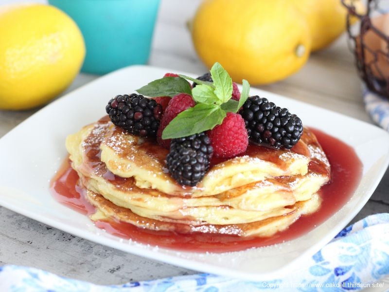Lemon Ricotta Pancakes