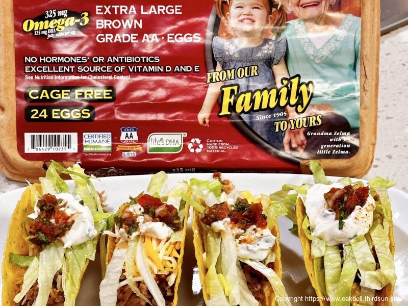 Breakfast Taco Egg Scramble
