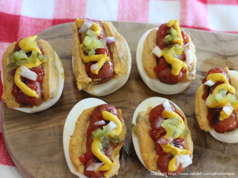 Ball Park Deviled Eggs