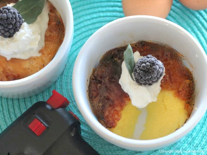Melted Ice Cream Crème Brûlée