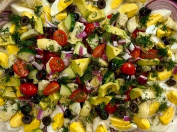 Mediterranean Egg Salad